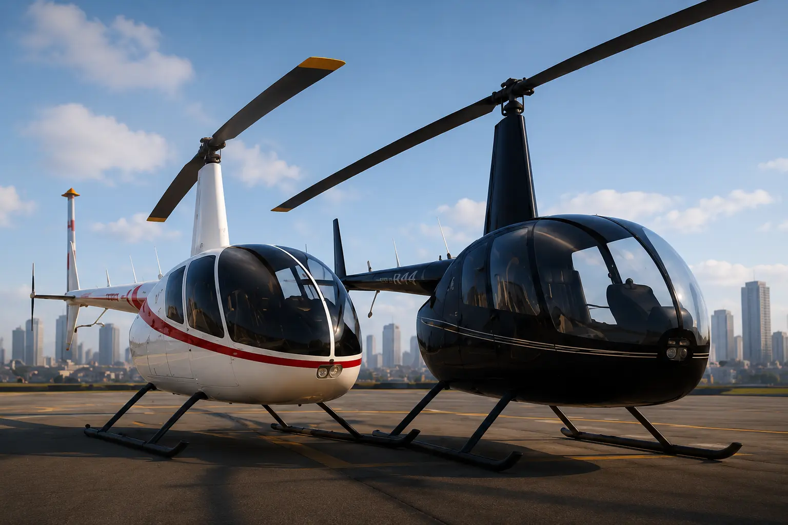 Simulador de voo Robinson R22 e R44 MFSim