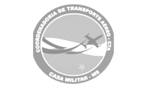 Logo Coordenadoria de Transporte Aéreo - Casa Militar MS - cliente MFSim